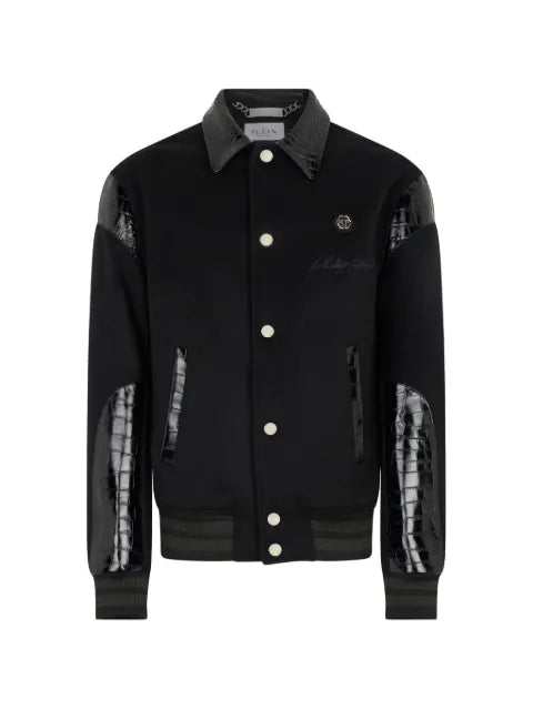 Philipp Plein Coster jacket with cocco inserts