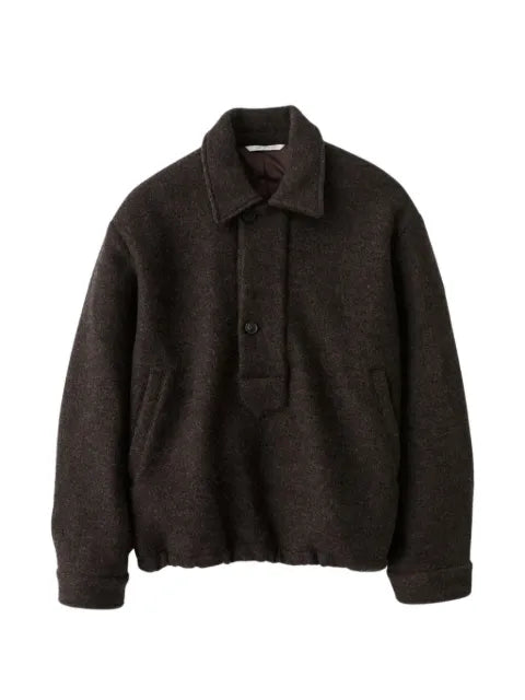 A Kind of Guise Plan button-placket pullover jacket