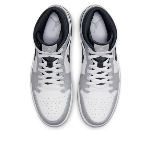 Air Jordan 1 Mid 'Light Smoke Grey' 554724-078