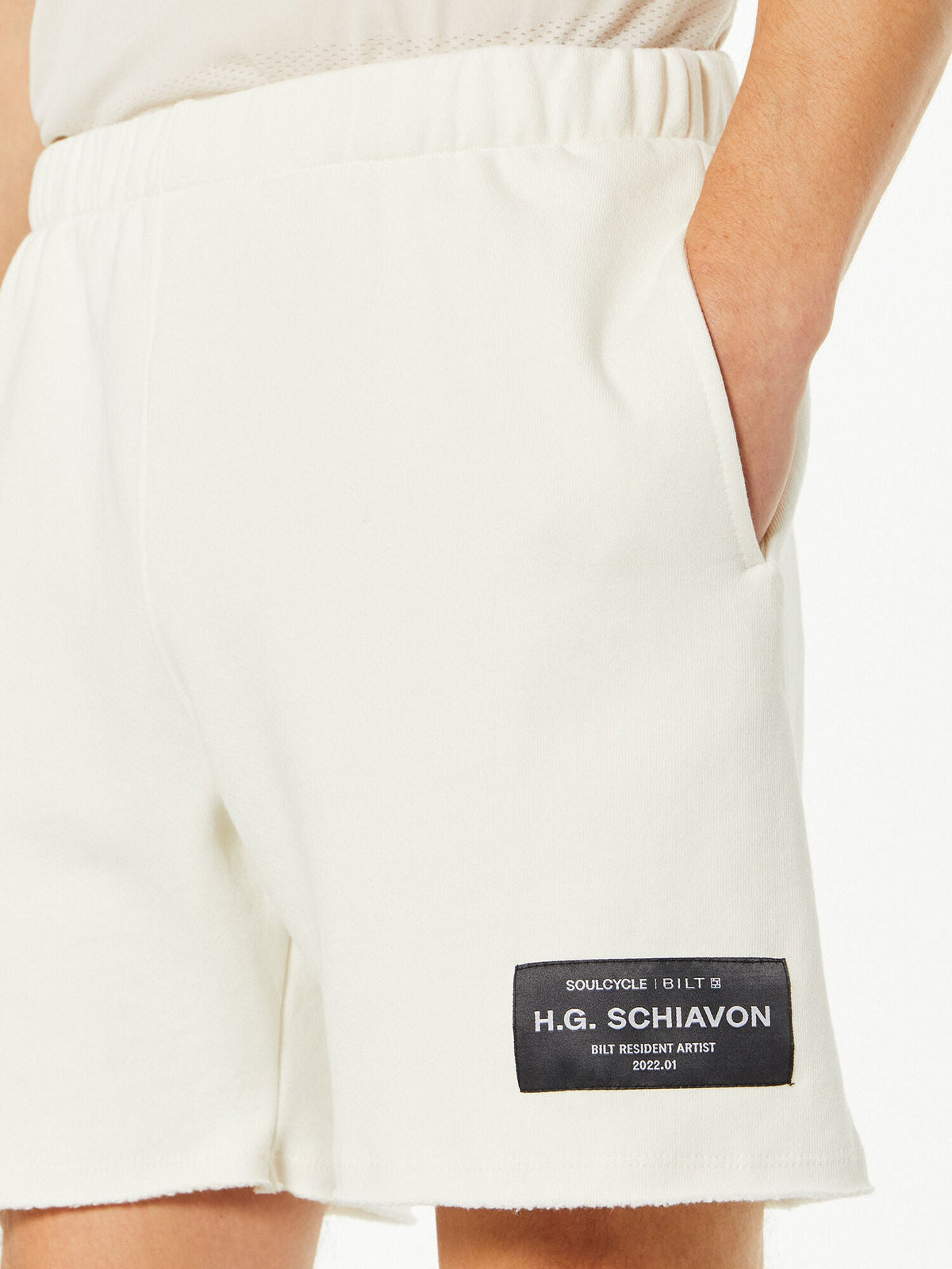 SOULCYCLExBILT ZEE SHORT CREAM