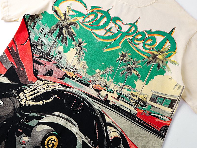 Godspeed Super Run Miami FL Graphic T-Shirt