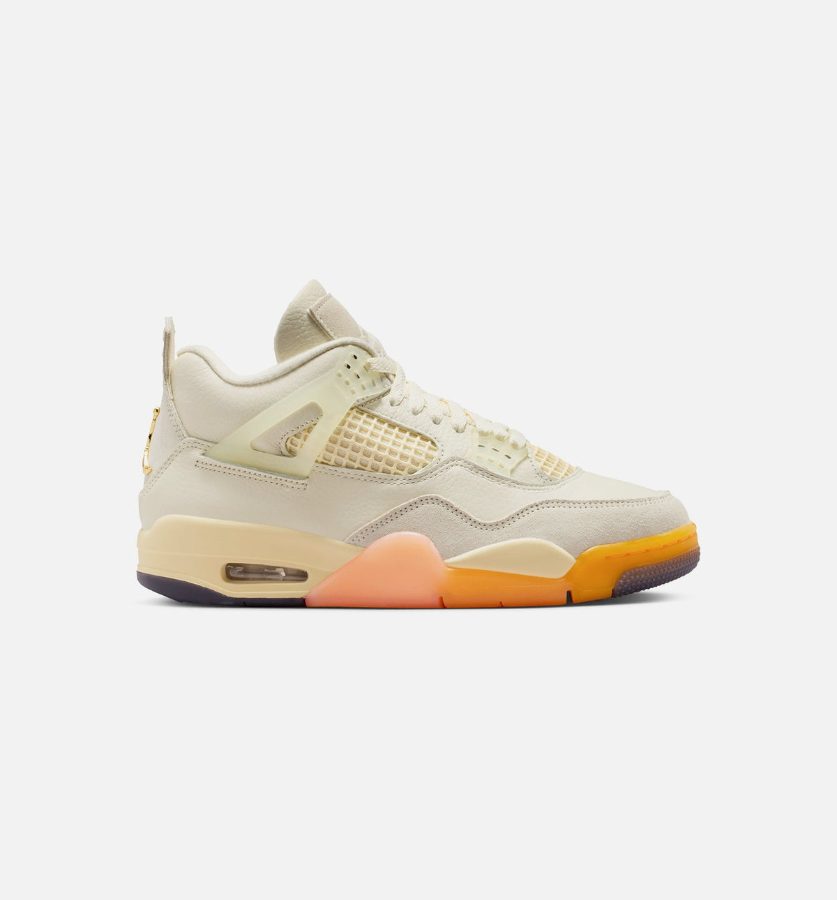 Air Jordan 4 Retro Birds of Paradise Women's – Coconut Milk/Metallic Gold/Muslin/Bright Mango/Sundial/Black
